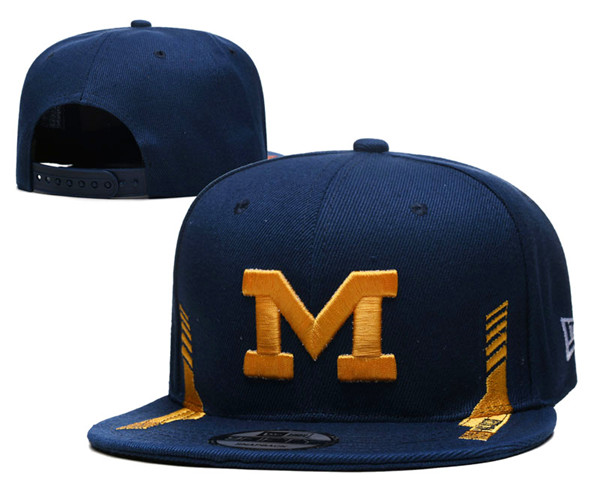 Michigan Wolverines Stitched Snapback Hats 001